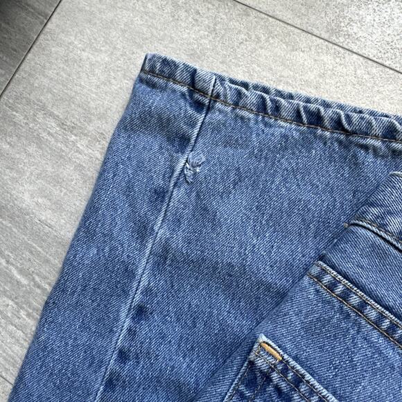 Levi's 550 Blue Denim Red Tab Relaxed Men's Straight Leg Jeans Size 50 X 29 - Picture 8 of 8